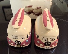 VW Camper Van Salt And Pepper Pots