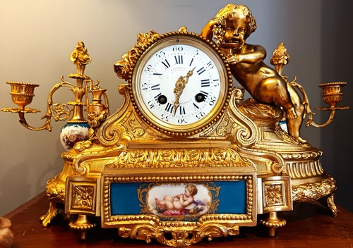 Antique french ormolu and - antique,