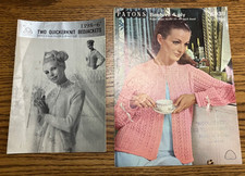 2 x Vintage Bed Jacket