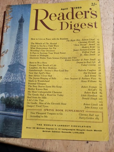 Readers digest magazine - readers,