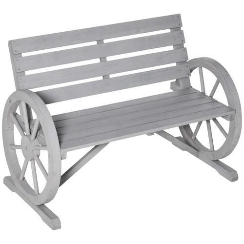 Outsunny wooden cart wagon - cart,
