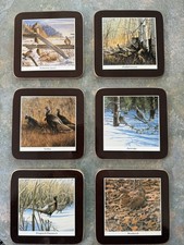 Vintage Set 6 Clover Leaf