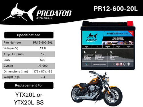 Predator surestart battery - predator,
