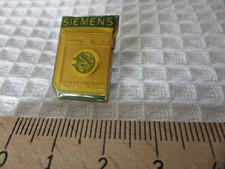 SIEMENS AQUATRONIC WASHING MACHINE APPLIANCE SALESMAN RARE PIN BADGE (# 58)