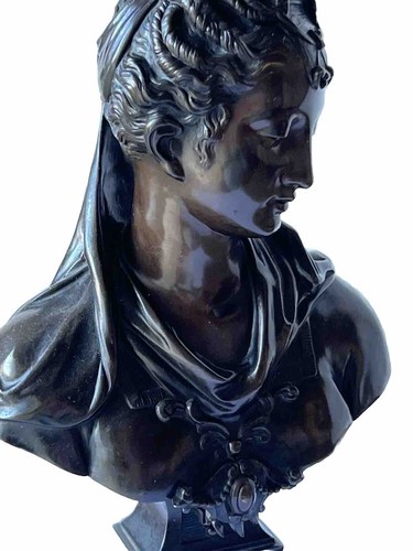 Bronze bust diane potier - bust, de
