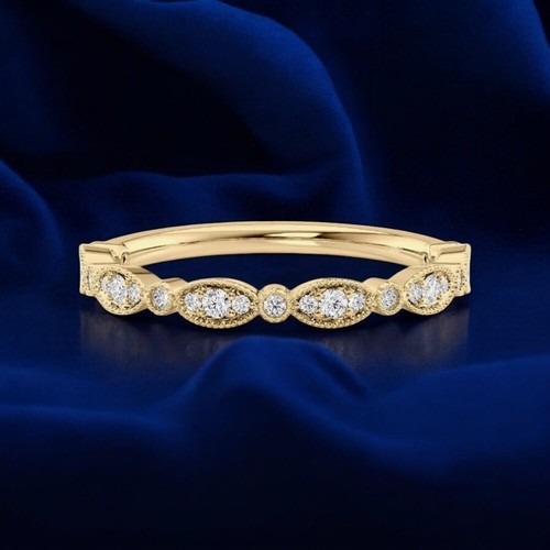 Diamond engagement band - diamond,
