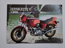 HESKETH V1000 MOTORCYCLE SALES