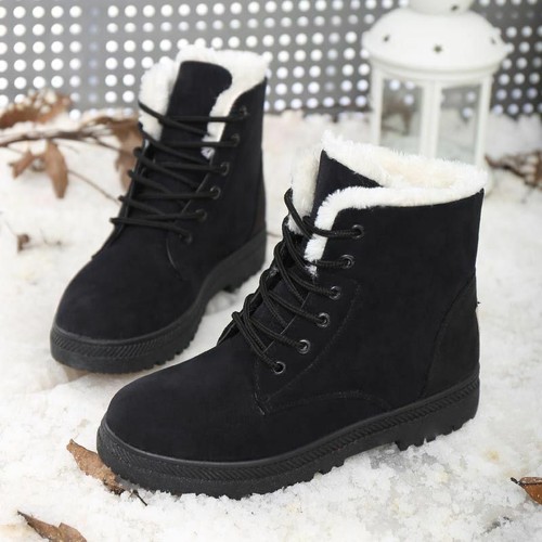 Women winter ankle boots - women's,