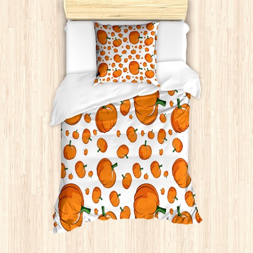 Harvest duvet cover halloween - duvet,