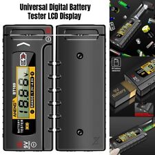 Universal Digital Battery Tester LCD Display - AA AAA 9V Button Cell Power Le