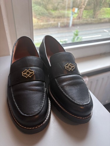 Black radley court shoes size - black,