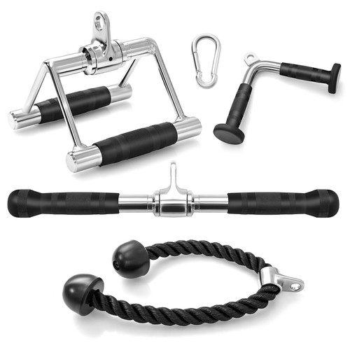 Cable machine attachment - attachment, set
