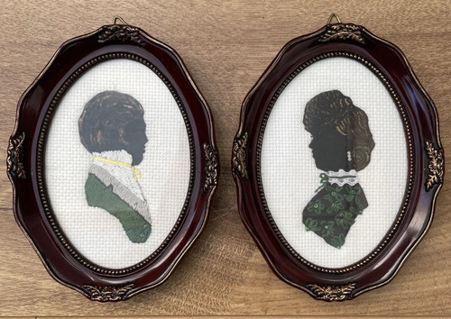 Set victorian framed - of,