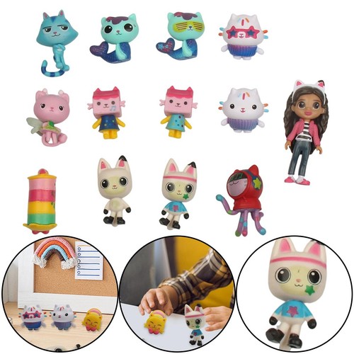 13pcs gabby dollhouse figure - gabby's,