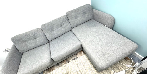 Corner sofa bed with storage - sofa,