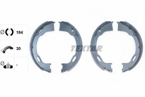 Rear brake shoe - shoe, set