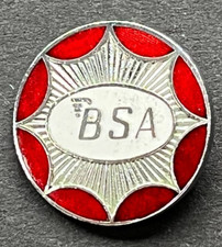 MOTORCYCLE Pin Badge BSA
