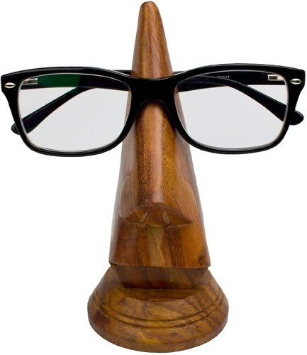 Wooden round base spectacle - base,