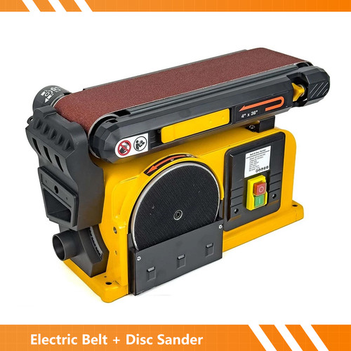 Electric belt disc sander - belt, +