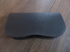 Jeff Banks London Glasses/sunglasses Protective Case Dark Brown Leatherette