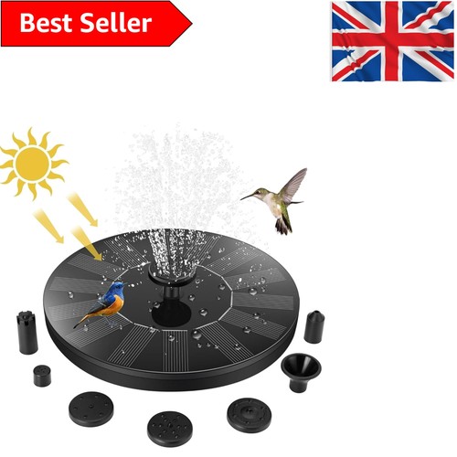 Versatile solar water fountain - water,
