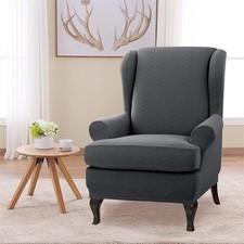 2 Pc Wingback Chair Furniture