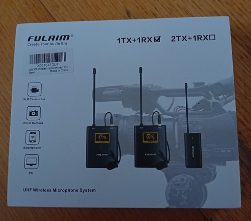 Fulaim uhf wireless - uhf, microphone