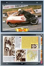 Bob McIntyre - 1928-1962 - Motorbike Sports - Atlas Motorbike Fact File Card