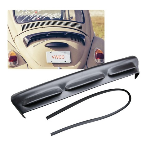 Rear deck lid rain deflector - rear,