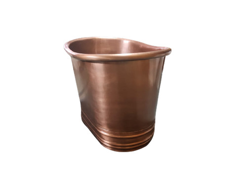 Copper bathtub the oval - copper,