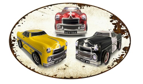 Vintage tins american cars - vintage,