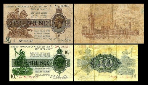 Shillings pound issue - 10, 1
