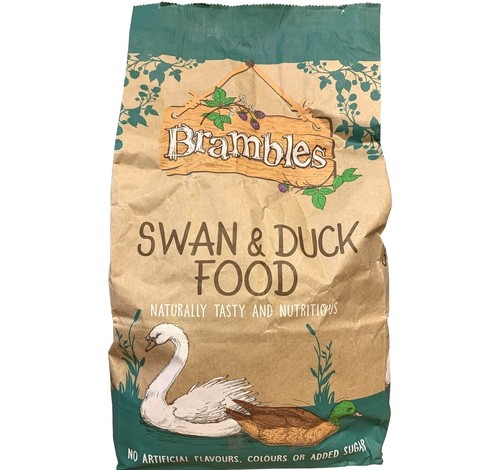 Brambles swan duck - &, food