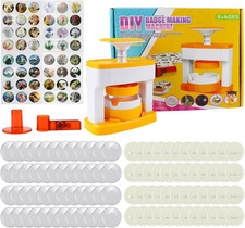 Badge Making Kit, 55Mm Pin