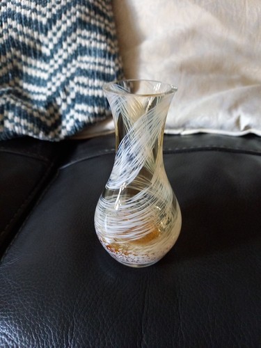Caithness glass bud vase - caithness,
