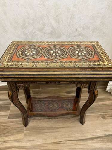 Damascus marquetry wood inlaid - marquetry,