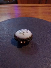 Lovely Little Enamel Pill Box