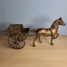 Vintage solid brass horse - solid,
