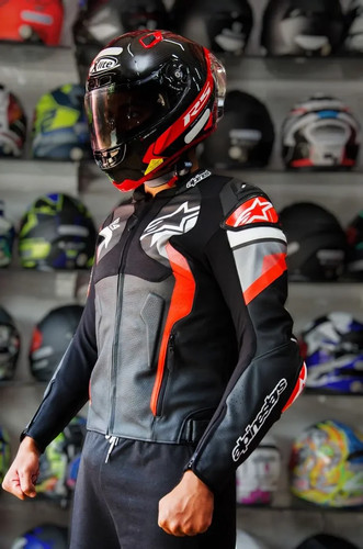 Mens leather motorcycle jacket - mens,
