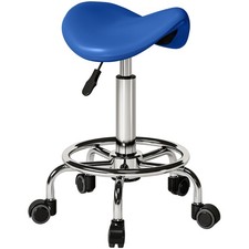 HOMCOM Saddle Chair, Rolling