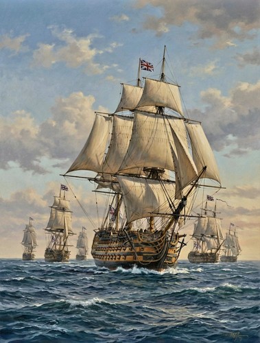 Victory out on - h.m.s,