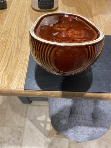 Vintage denmead pottery salt - vintage,