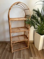 NEW arched wicker shelving