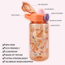 Kids Water Bottle With Straw