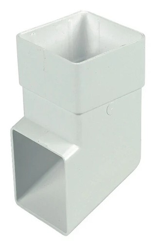 Floplast 114mm square - square, gutter