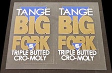 Tange big fork triple - fork, butted
