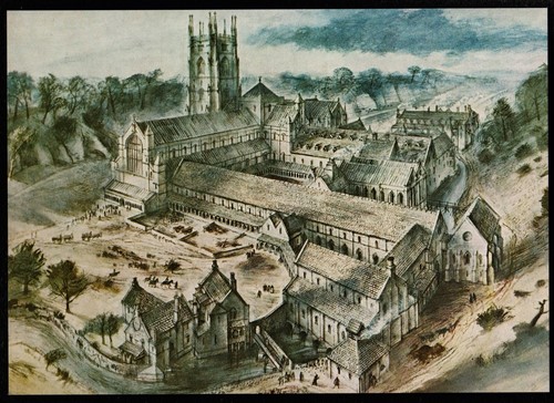 Fountains abbey north - abbey,