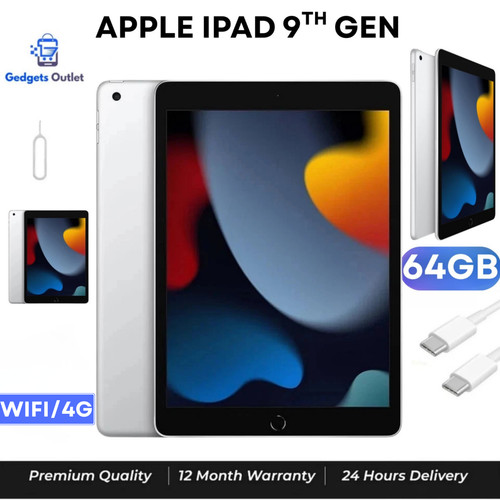 Apple ipad 9th gen 64gb - ipad,