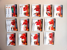 13 x Manchester United Shoot Out Trading Cards 2005-06