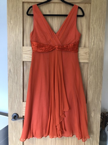 Bennett coral orange frilly - bennett,